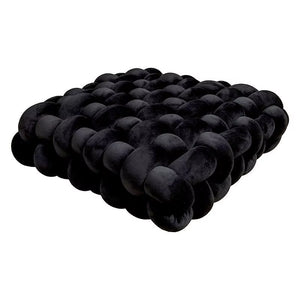 Hand Woven Knot Cushion Plush Throw Pillow