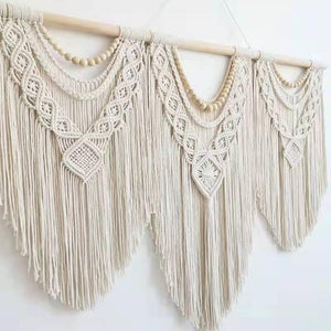 Large Macrame Wall Hanging Boho Tapestry 43x32 inch