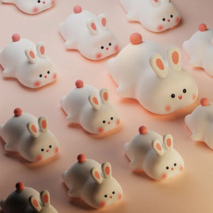 Cute Rabbit Night Light Silicone for Kids