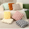 Hand Woven Knot Cushion Plush Throw Pillow