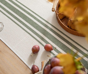 Boho Table Runner with Tassels 13x90 Inch