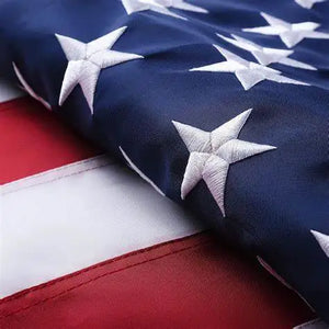 The American Flag — Embroidered Stars, Sewn Stripes | Heavy-Duty Nylon  