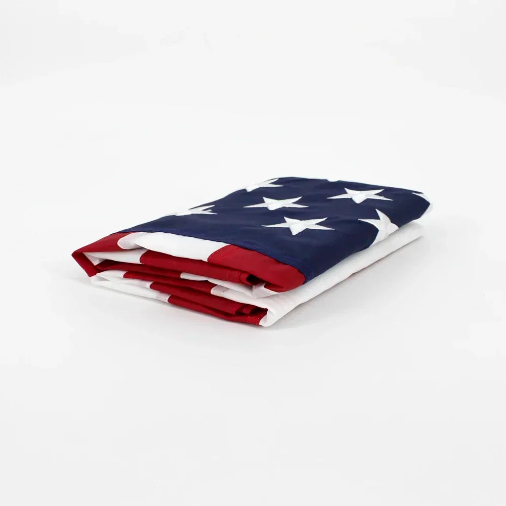 The American Flag — Embroidered Stars, Sewn Stripes | Heavy-Duty Nylon  