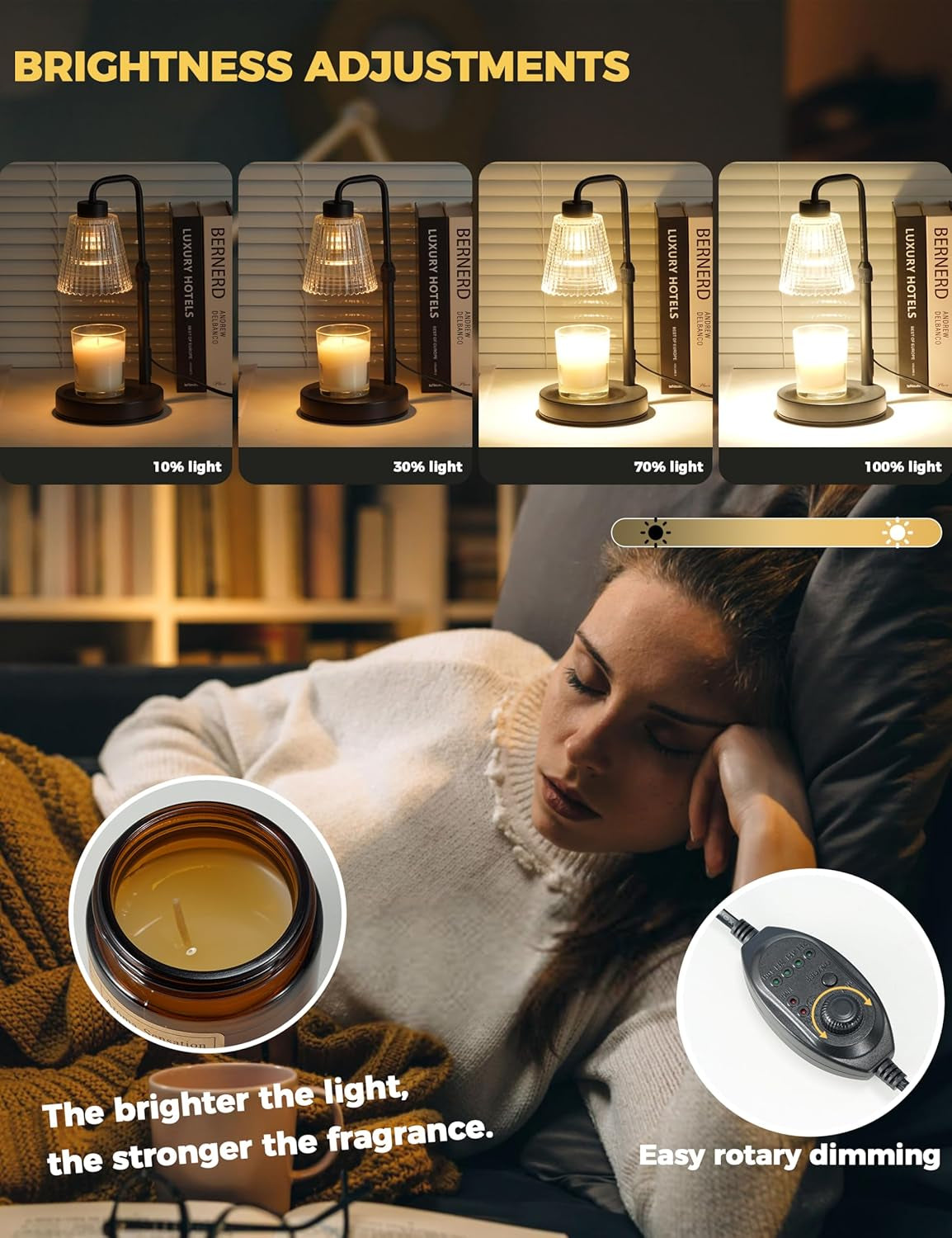 DECXO Candle Warmer Lamp