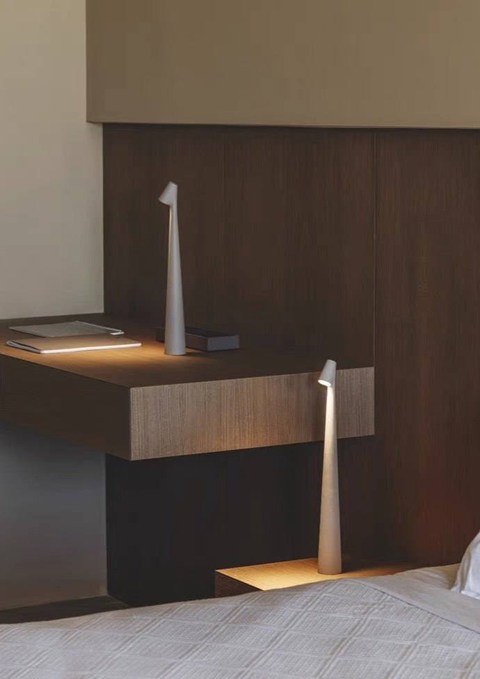 Illuminate Your Space with the Nordic Portable Dimmable Table Lamp - A Modern Touch for Your Nursery or Study