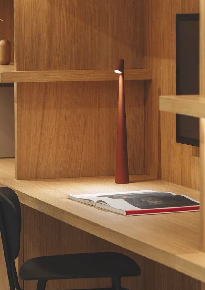 Illuminate Your Space with the Nordic Portable Dimmable Table Lamp - A Modern Touch for Your Nursery or Study