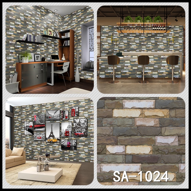 Stone Printed Wall Stickers