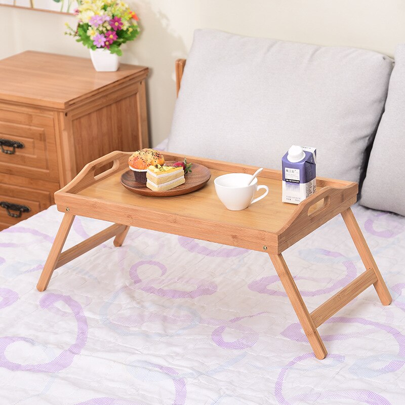 Foldable Bamboo Bed Tray